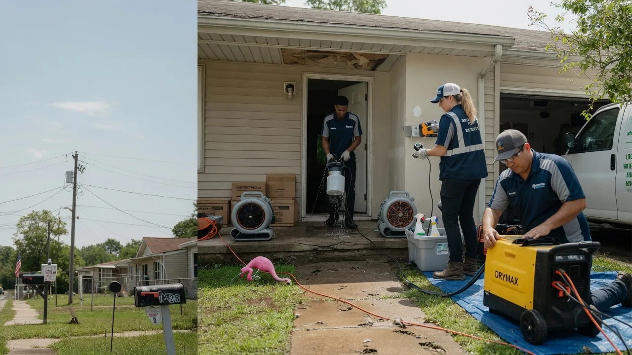 Storm Damage Water Removal in Belfast, TN near me